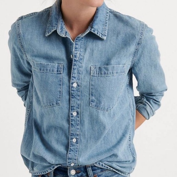 Lucky Brand Tops - Lucky Brand - Boyfriend Shirt (Lassen)